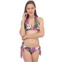 Daisies Flowers Arrangement Summer Tie It Up Bikini Set View1