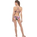 Daisies Flowers Arrangement Summer High Neck Bikini Set View2