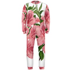 Flower Plant Blossom Bloom Vintage Onepiece Jumpsuit (men)  by Sapixe