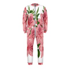 Flower Plant Blossom Bloom Vintage Onepiece Jumpsuit (kids) by Sapixe