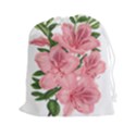 Flower Plant Blossom Bloom Vintage Drawstring Pouches (XXL) View1