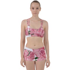 Flower Plant Blossom Bloom Vintage Women s Sports Set by Sapixe