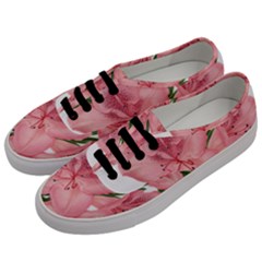 Flower Plant Blossom Bloom Vintage Men s Classic Low Top Sneakers by Sapixe