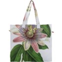 Passion Flower Flower Plant Blossom Canvas Travel Bag View1