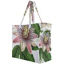 Passion Flower Flower Plant Blossom Canvas Travel Bag View2