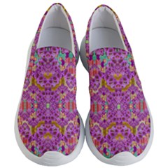 Fantasy Flower Festoon Garland Of Calm Women s Lightweight Slip Ons by pepitasart