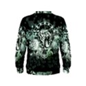 Awesome Tiger In Green And Black Kids  Sweatshirt View2