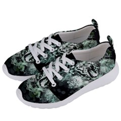 Awesome Tiger In Green And Black Women s Lightweight Sports Shoes by FantasyWorld7