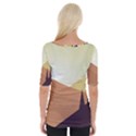 Sky Art Silhouette Panoramic Wide Neckline Tee View2