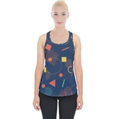 Background Backdrop Geometric Piece Up Tank Top