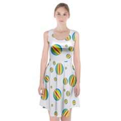 Balloon Ball District Colorful Racerback Midi Dress by Sapixe