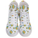 Balloon Ball District Colorful Women s Hi-Top Skate Sneakers View1