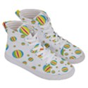 Balloon Ball District Colorful Women s Hi-Top Skate Sneakers View3