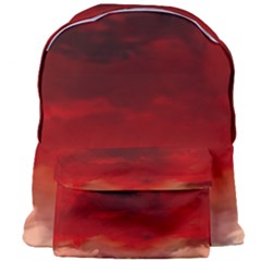 Flaming Skies Ominous Fire Clouds Giant Full Print Backpack by Sapixe