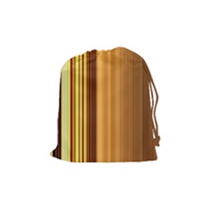 Course Gold Golden Background Drawstring Pouches (medium)  by Sapixe