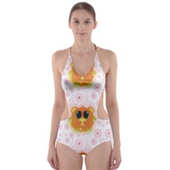 Happo Cut-out One Piece Swimsuit