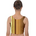 Course Gold Golden Background Velvet Crop Top View2