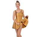 Course Gold Golden Background Inside Out Casual Dress View1