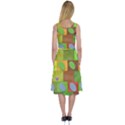 Easter Egg Happy Easter Colorful Midi Sleeveless Dress View2