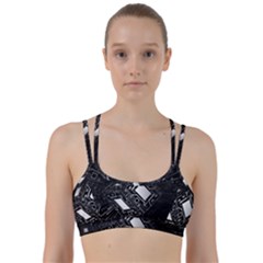 Technoid Future Robot Science Line Them Up Sports Bra by Sapixe