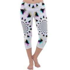 Geometry Capri Yoga Leggings