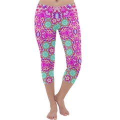 Bubbleyum Capri Yoga Leggings by G33kChiq