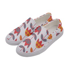 Flowers Women s Canvas Slip Ons by luizavictorya72