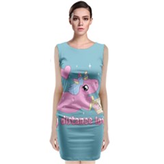 Long Distance Lover - Cute Unicorn Classic Sleeveless Midi Dress by Valentinaart