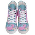 Long distance lover - Cute Unicorn Men s Hi-Top Skate Sneakers View1