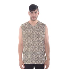 Modern Baroque Pattern Men s Basketball Tank Top by dflcprints