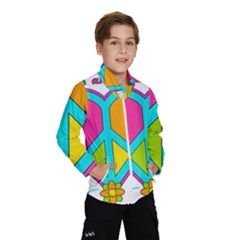 Love Peace Feelings Nature Windbreaker (kids)