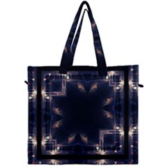 Cosmos Kaleidoscope Art Pattern Canvas Travel Bag