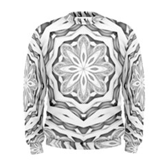 Mandala Pattern Floral Men s Sweatshirt by Sapixe