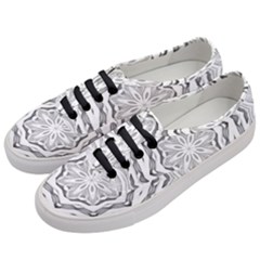 Mandala Pattern Floral Women s Classic Low Top Sneakers by Sapixe