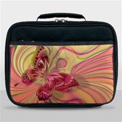 Arrangement Butterfly Aesthetics Lunch Bag by Sapixe