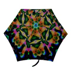 Butterfly Color Pop Art Mini Folding Umbrellas by Sapixe