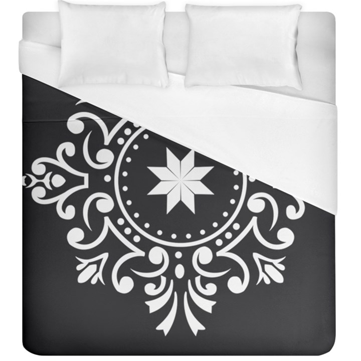 Table Pull Out Computer Graphics Duvet Cover (King Size)