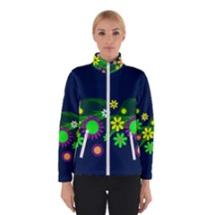 Flower Power Flowers Ornament Winterwear by Sapixe