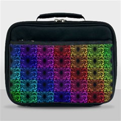 Rainbow Grid Form Abstract Lunch Bag