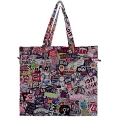 Sticker Wall Color Paper Decoration Canvas Travel Bag