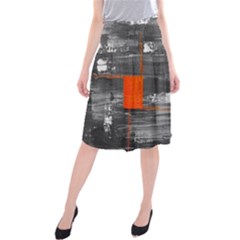 Background Texture Pastellfarben Midi Beach Skirt by Sapixe