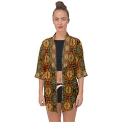 Artwork By Patrick-colorful-2-2 Open Front Chiffon Kimono