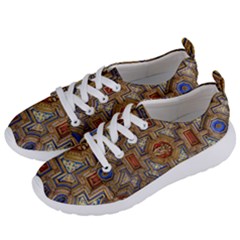 Church Ceiling Box Ceiling Painted Women s Lightweight Sports Shoes