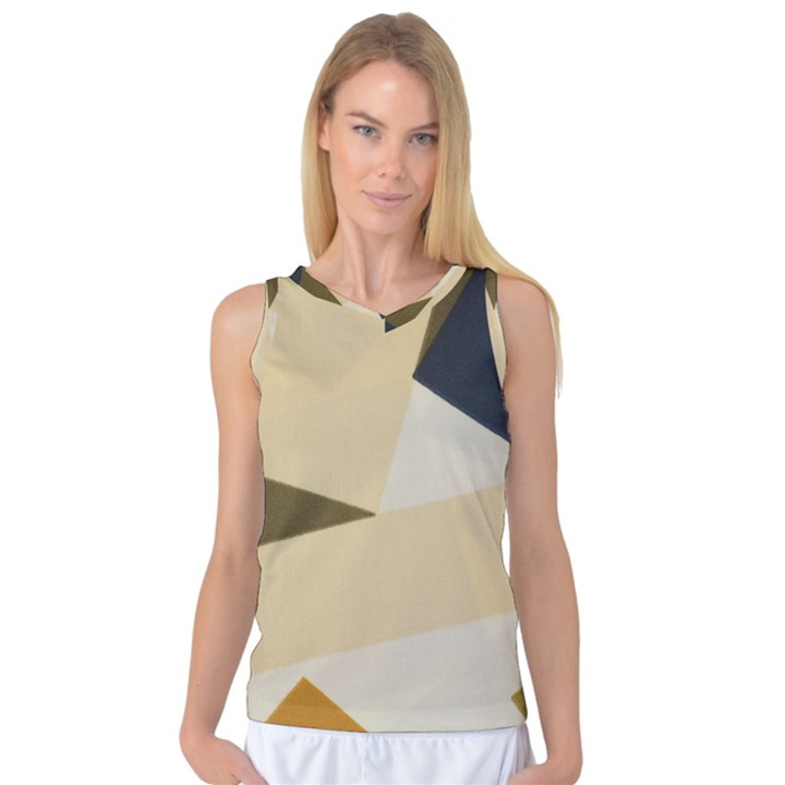 Fabric Textile Texture Abstract Women s Basketball Tank Top