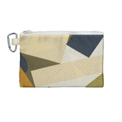 Fabric Textile Texture Abstract Canvas Cosmetic Bag (medium) by Sapixe