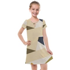 Fabric Textile Texture Abstract Kids  Cross Web Dress