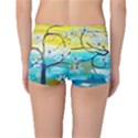 Oil Painting Tree Flower Reversible Boyleg Bikini Bottoms View4