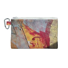 Painting Macro Color Oil Paint Canvas Cosmetic Bag (medium)