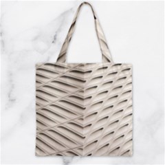 Backround Pattern Texture Dimension Zipper Grocery Tote Bag by Sapixe