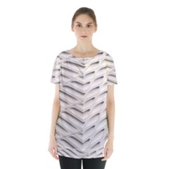 Backround Pattern Texture Dimension Skirt Hem Sports Top by Sapixe